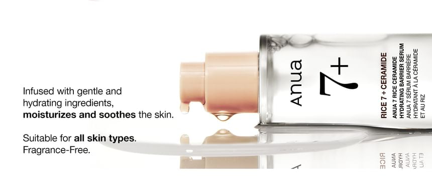 Anua - 7 + Rice Ceramide Hydrating Barrier Serum