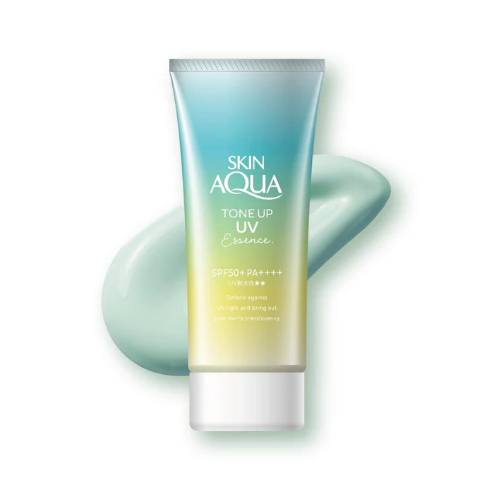 Rohto Mentholatum — Skin Aqua Tone Up UV Essence Mint Green SPF 50+ PA++++