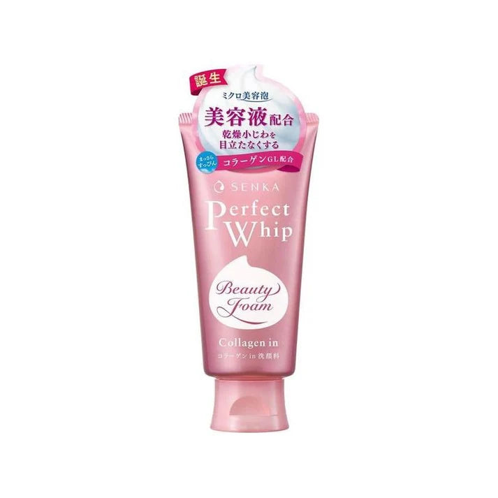Shiseido — Senka Perfect Whip Collagen In Beauty Face Foam