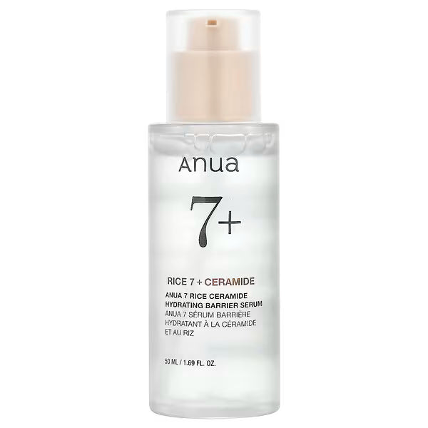 Anua - 7 + Rice Ceramide Hydrating Barrier Serum – GlassSkin