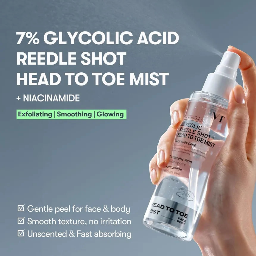 VT — Glycolic Reedle Shot Head To Toe Mist