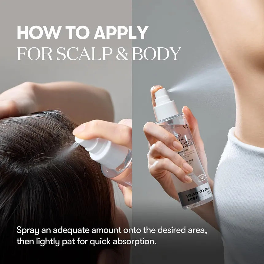 VT — Glycolic Reedle Shot Head To Toe Mist