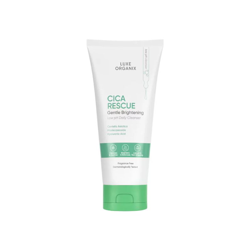 Luxe Organix — Cica Rescue Gentle Brightening Low pH Daily Cleanser