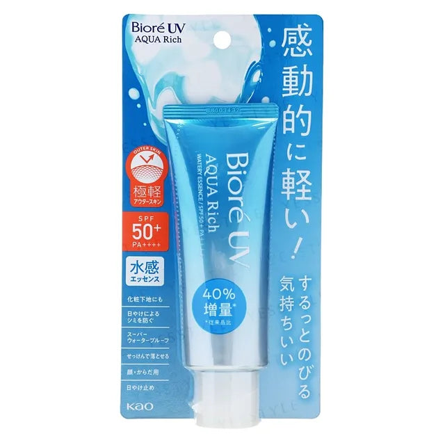 Kao — Biore UV Aqua Rich Watery Essence Sunscreen SPF 50+ PA++++