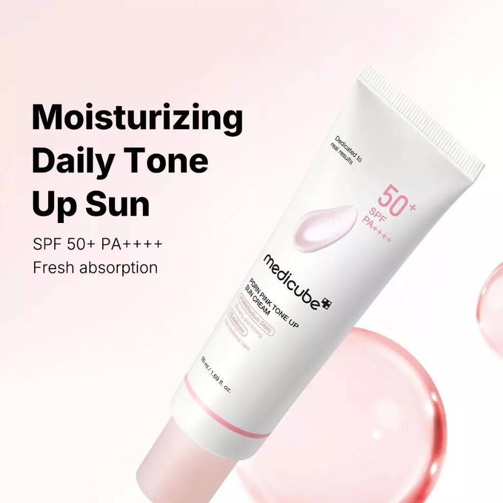 Medicube — PDRN Pink Tone Up Sun Cream