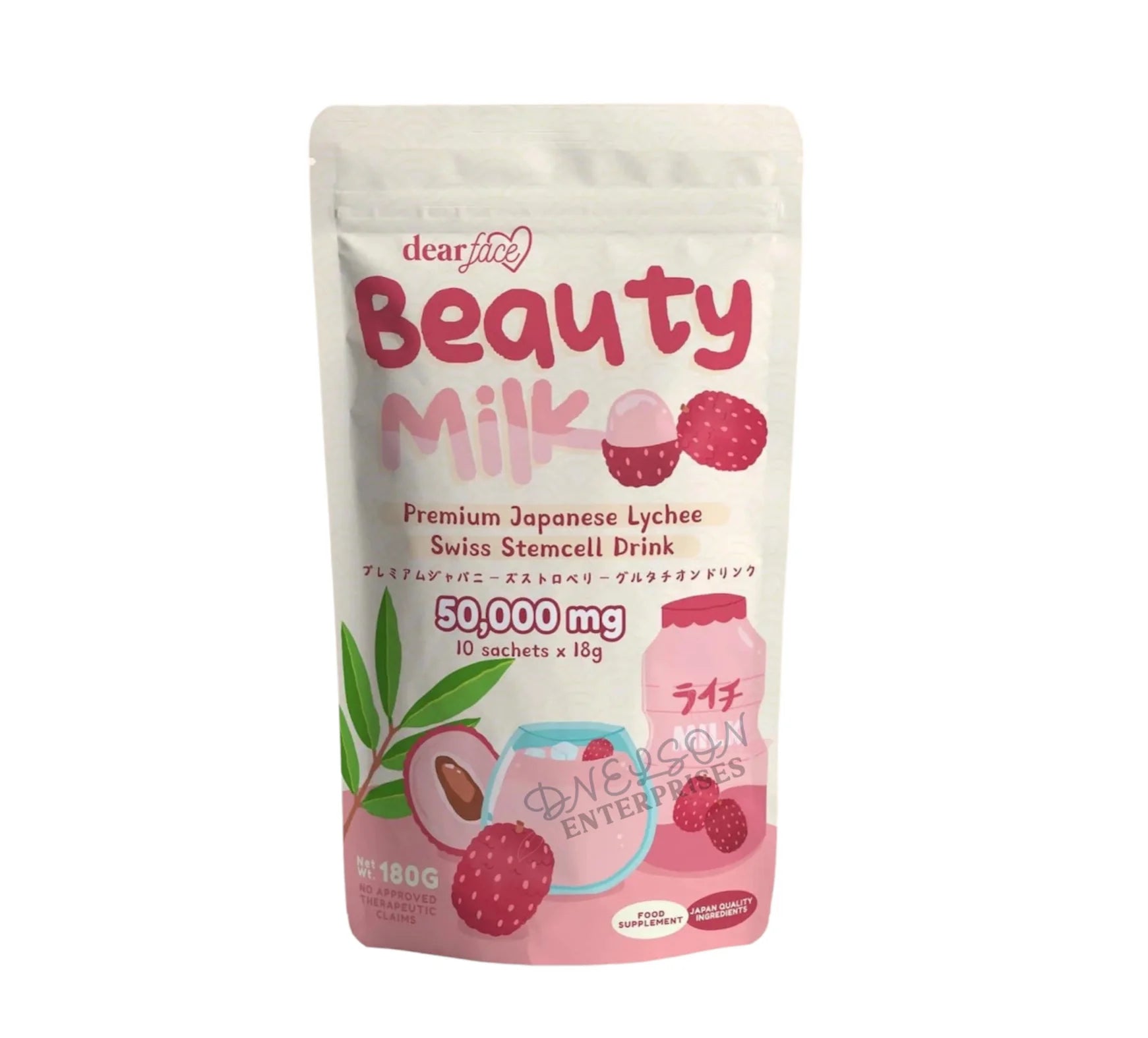 Dear Face — Beauty Milk Collagen Drink Lychee